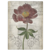 Französisch-Floral I Klemmbrett (Rückseite)