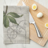 Französisch-Floral I Küchentuch (Viertel Falte)