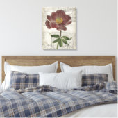 Französisch-Floral I Leinwanddruck (Insitu (Schlafzimmer))