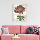 Französisch-Floral I Leinwanddruck (Insitu (Wohnzimmer))