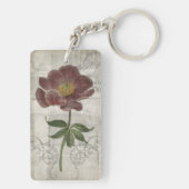Französisch-Floral I Schlüsselanhänger (Rückseite)