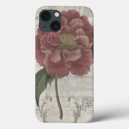 Französisch-Floral III Case-Mate iPhone Hülle (Rückseite)