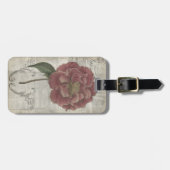 Französisch-Floral III Gepäckanhänger (Vorderseite horizontal)