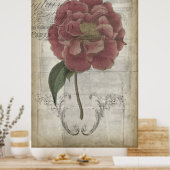 Französisch-Floral III Poster (Küche)