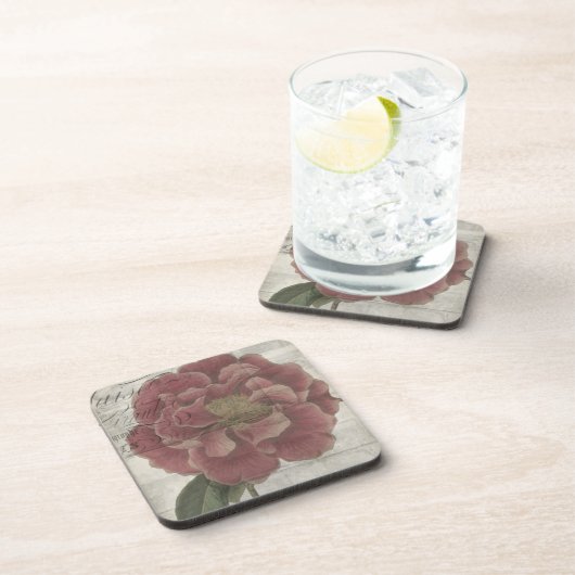 Französisch-Floral III Untersetzer (Rechte Seite)