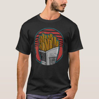 Französisch Fries Fastfood Kartoffel Französisch C T-Shirt