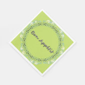 FRANZÖSISCH-FRISCH-NAPKIN-DECOR SERVIETTE (Ecke)