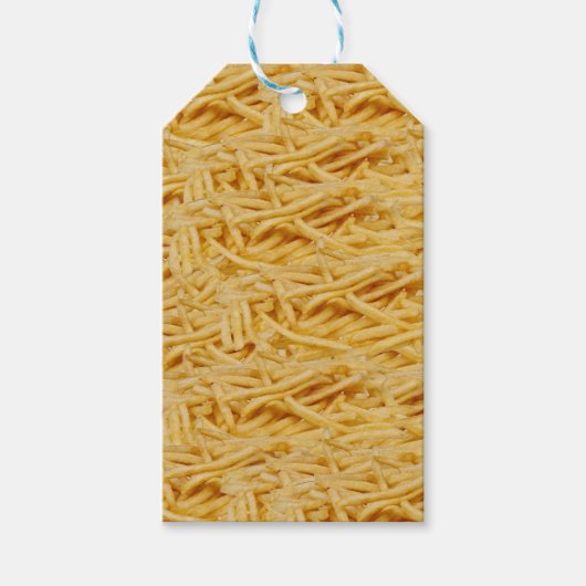 Französisch-Fry-Geschenk-Tag Geschenkanhänger (Vorderseite)