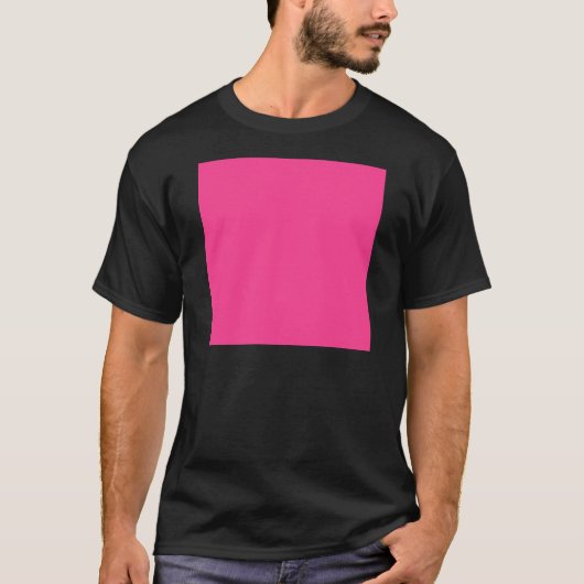 Französisch Fuchsia T-Shirt (Vorderseite)