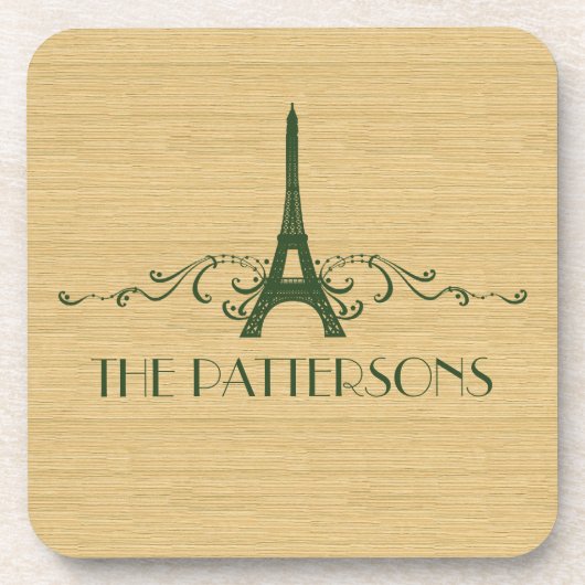 Französisch Geblüht Untersetzer Set (Vorderseite)