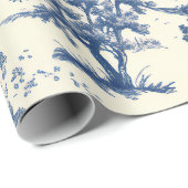 Französisch Geschenkpapier (Rolleneckpunkt)