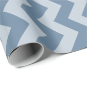 Französisch graumarokkanische Moods Chevrons Geschenkpapier (Rolleneckpunkt)