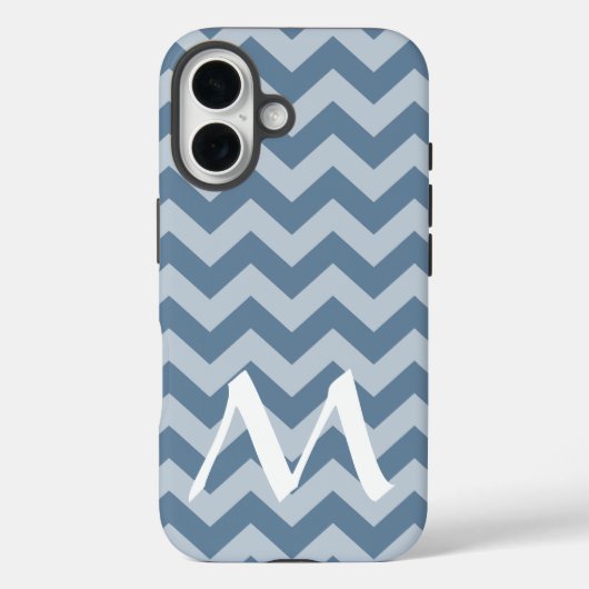 Französisch graumarokkanische Moods Chevrons mit M Case-Mate iPhone Hülle (Rückseite)