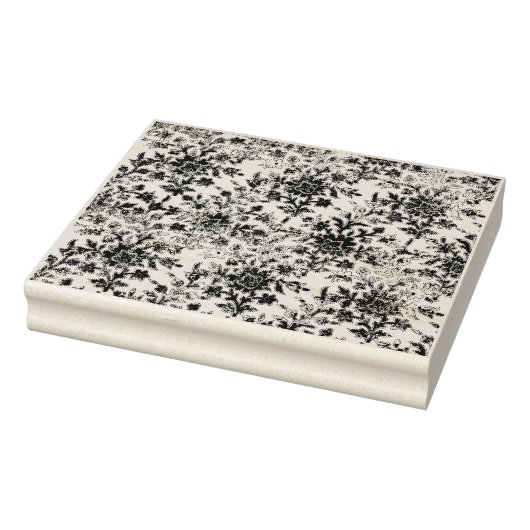 Französisch grungy floral Texturierte Muster Gummi Gummistempel (Stempel)