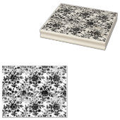 Französisch grungy floral Texturierte Muster Gummi Gummistempel (Stempel)