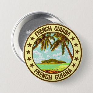 Französisch-Guayana Button