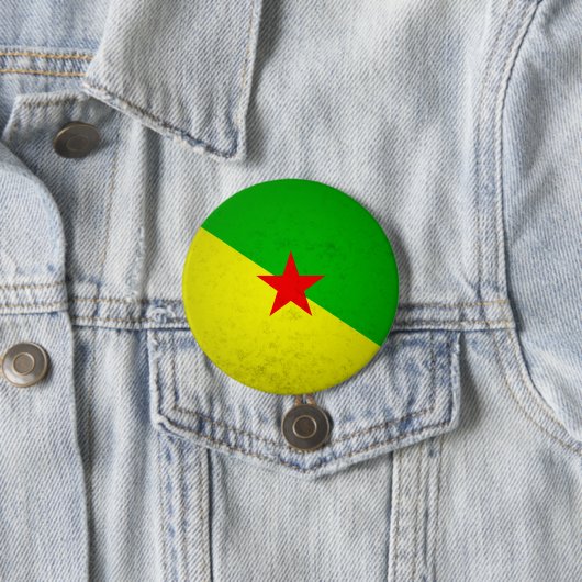 Französisch-Guayana Button (Beispiel)