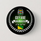 Französisch-Guayana Button (Vorderseite)