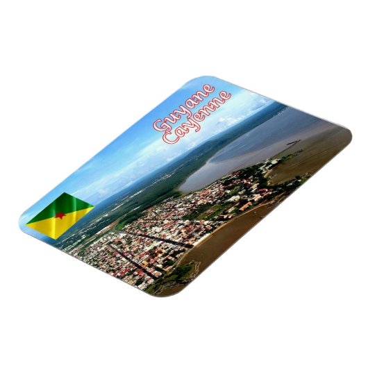 Französisch-Guayana - Cayenne - Magnet (Linke Seite)