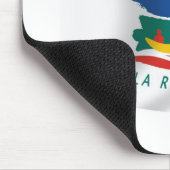 Französisch-Guayana-Flagge Mousepad (Ecke)