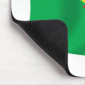 Französisch-Guayana-Flagge Mousepad (Ecke)