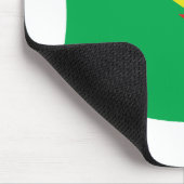 Französisch-Guayana-Flagge Mousepad (Ecke)