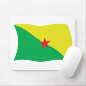 Französisch-Guayana-Flagge Mousepad (Mit Mouse)