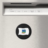Französisch-Guayana-Flaggenmagnet Magnet (In Situ (Geschirrspüler))