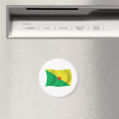 Französisch-Guayana-Flaggenmagnet Magnet (In Situ (Geschirrspüler))