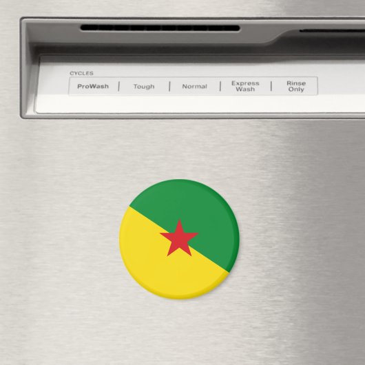 Französisch-Guayana Magnet (In Situ (Geschirrspüler))