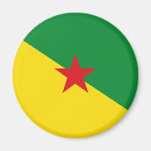 Französisch-Guayana Magnet (Vorne)