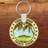 Französisch-Guayana Schlüsselanhänger (Rückseite)