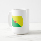 Französisch-Guayana-Tasse Kaffeetasse (Vorderseite Links)