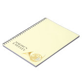Französisch Horn Musician Band Teacher Notebook Notizblock (Linke Seite)
