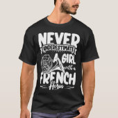 Französisch Horn Player Apparel Instrument Brass M T-Shirt (Vorderseite)