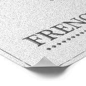 Französisch-Horn-Poster-Kunst Poster (Ecke)