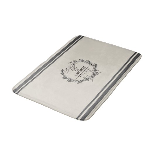 Französisch II Badematte (Schrägansicht)