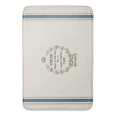 Französisch II Badematte (Vorderseite Vertikal)