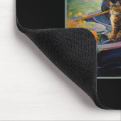 Französisch Impressionist Bootsphilosophie Funny C Mousepad (Ecke)
