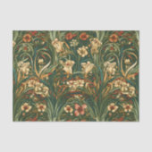 Französisch, Jugendstil inspiriert Feld der Wildbl Seidenpapier (Vorderseite)