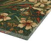 Französisch, Jugendstil inspiriertes Feld der Wild Schneidebrett (Ecke)