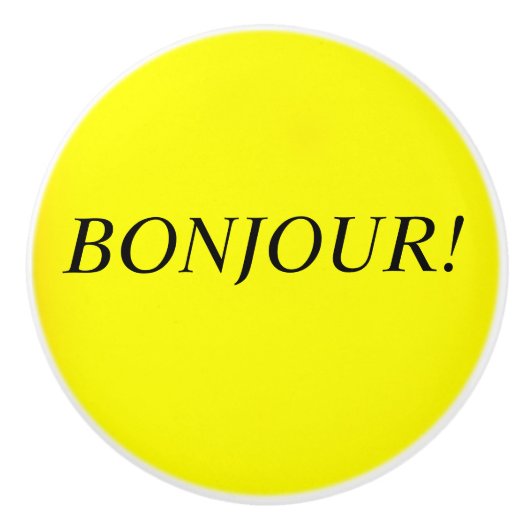 Französisch Keramikknauf (Vorderseite)