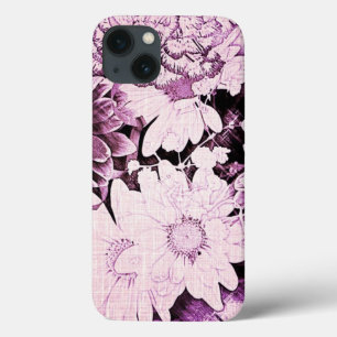 Französisch Land boho schicke Wildblume lila daisy Case-Mate iPhone Hülle