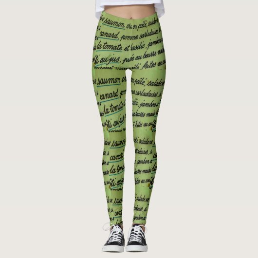 Französisch Leggings (Vorderseite)