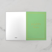 Französisch Macaron Happy Oaster Green (Äußere Ablage)