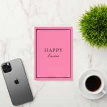 Französisch Macaron Happy Oaster Pink