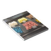 Französisch-Macarons | Paris, Frankreich Notizblock (angewinkelt)