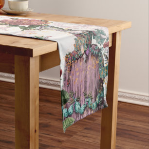 Französisch Marie Antoinette inspiriert Shabby Chi Kurzer Tischläufer