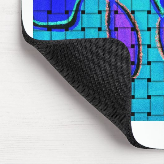 Französisch mit afrikanischer Touch Mousepad (Ecke)