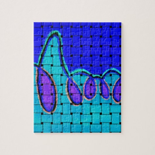 Französisch mit afrikanischer Touch Puzzle (Vertikal)